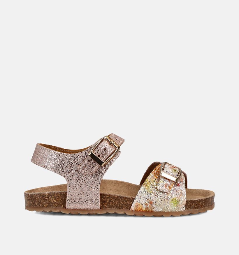Little David Flowers Ros&eacute; Gouden Sandalen voor meisjes (372939)