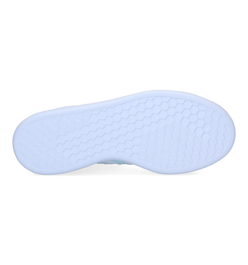 adidas Grand Court Witte Sneakers in kunstleer (284797)
