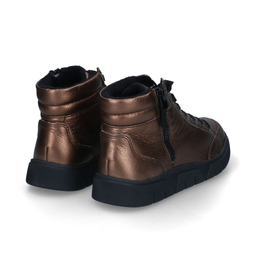 Ara Rom-Sport-ST Bronzen Sneakers in leer (316215)