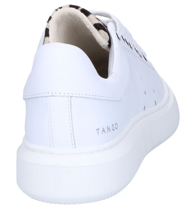 Witte Sneakers Tango Ingeborg 1 in leer (261828)