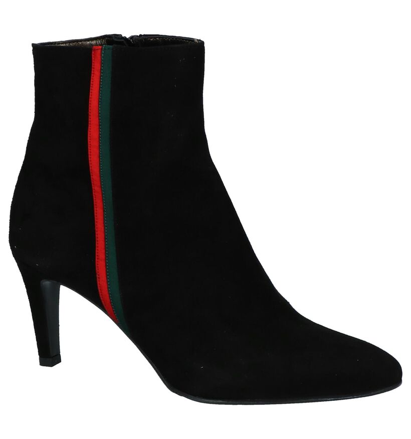 Cristian Daniel Bottines à talons en Noir en daim (234309)