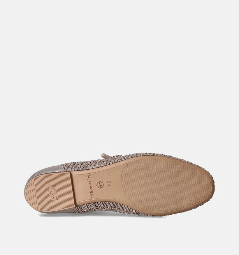 Tamaris Gouden Ballerina's met Riempje voor dames (356896)