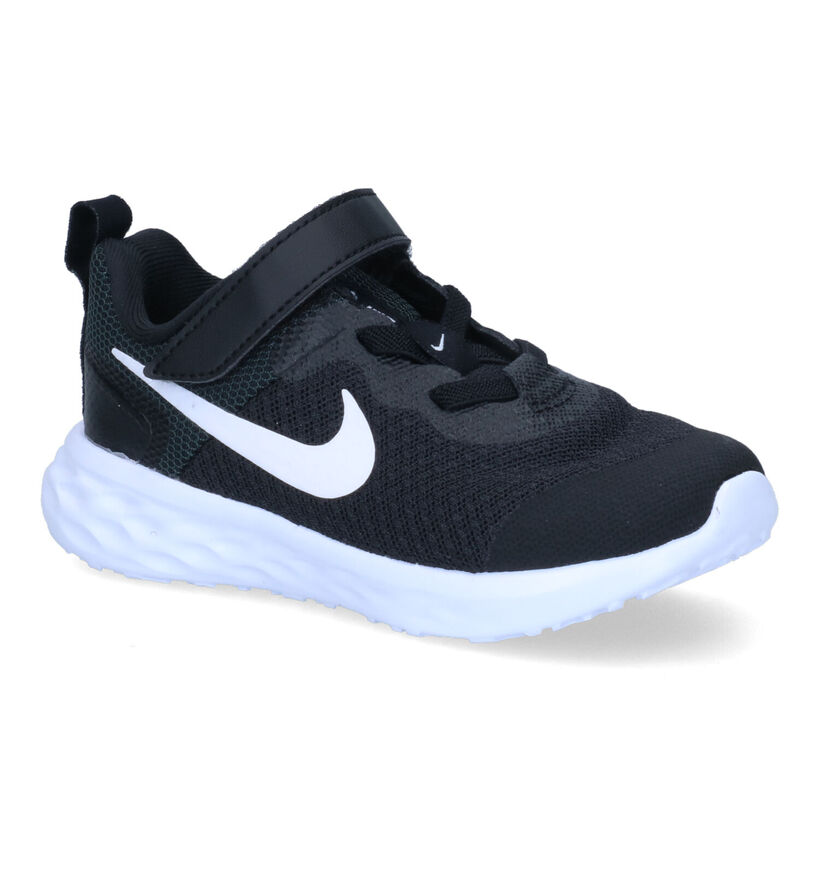 Nike Revolution 6 TD Zwarte Sneakers voor jongens (302151)