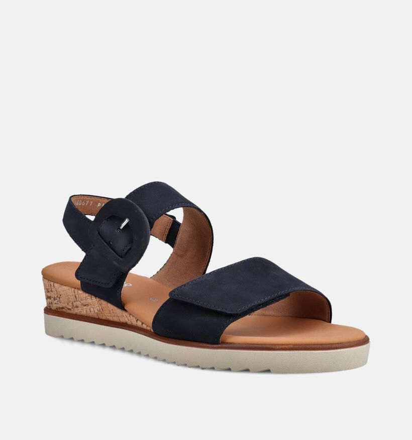 Gabor Donkerblauwe Sandalen voor dames (371130)