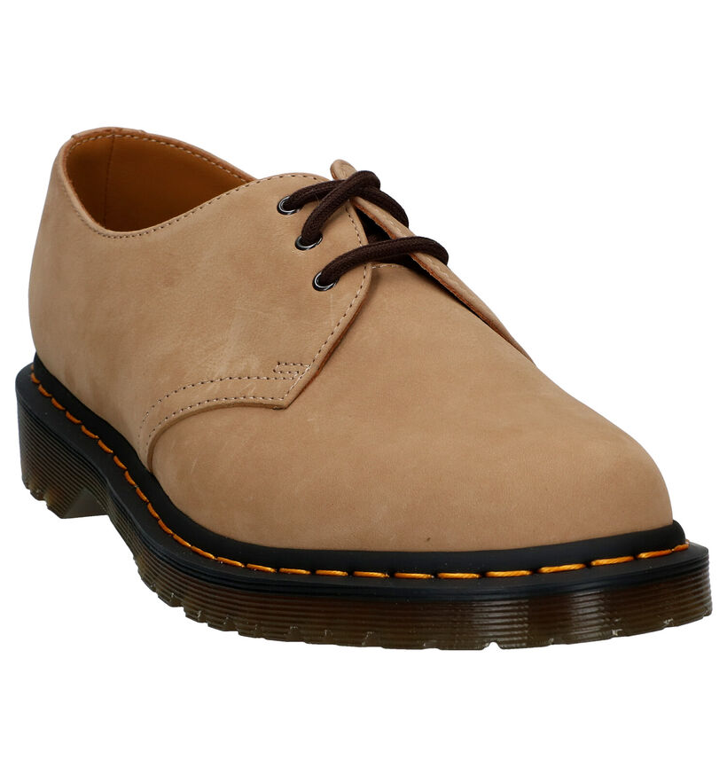 Dr. Martens 1461 Chaussures à lacets en Beige en nubuck (292463)