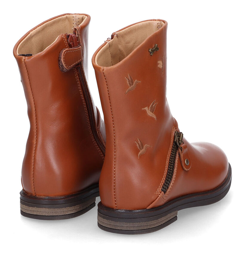 STONES and BONES Scina Bottes en Cognac pour filles (313918) - pour semelles orthopédiques