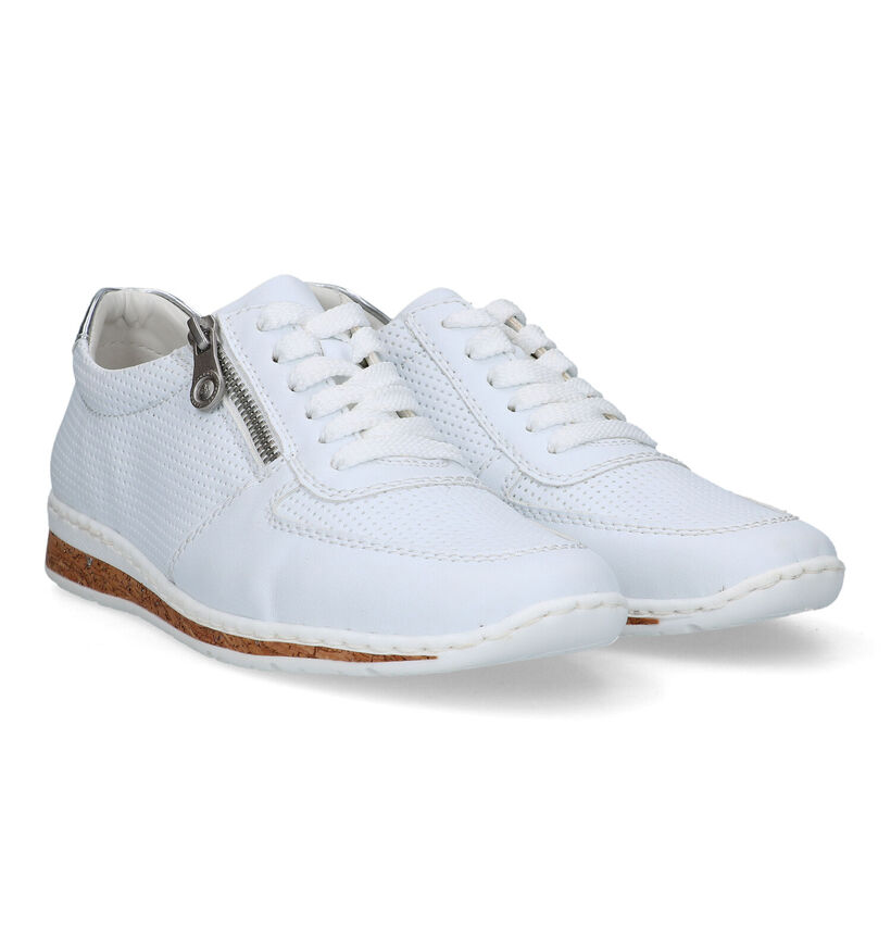 Rieker Witte Sneakers voor dames (335508)