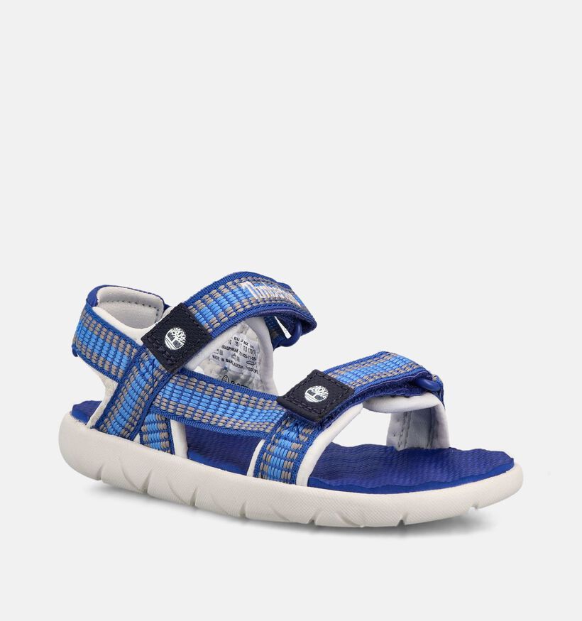 Timberland Perkins Row Webbing Sandales d'eau en Bleu pour gar&ccedil;ons (368736)