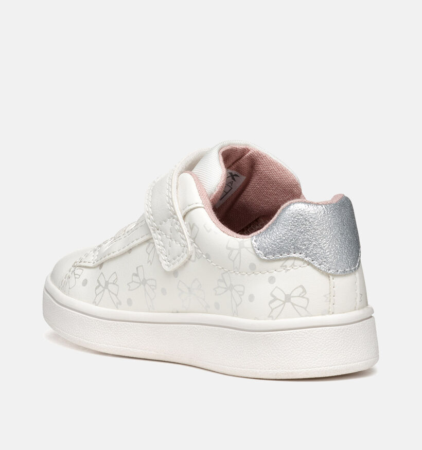 Geox Eclyper Witte Babyschoentjes voor meisjes (351926) - geschikt voor steunzolen