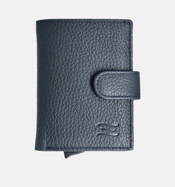 Crinkles Portemonnees Zwart/Wit/Cognac/Bruin/Blauw/Groen/Grijs