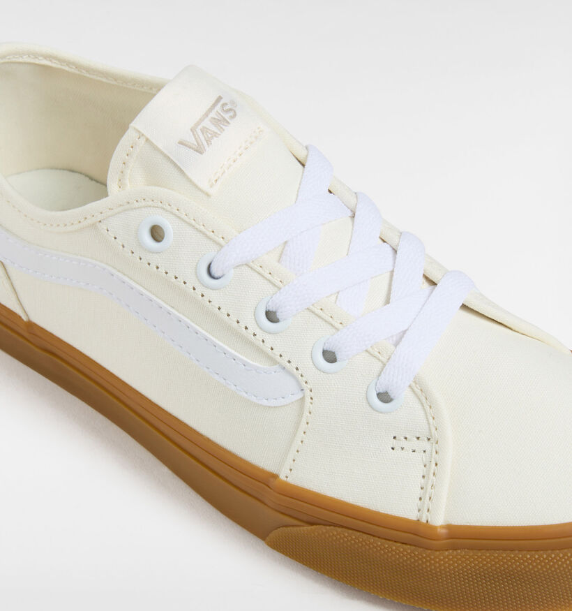 Vans Filmore Decon Baskets pour skate en Naturel pour femmes (351338)