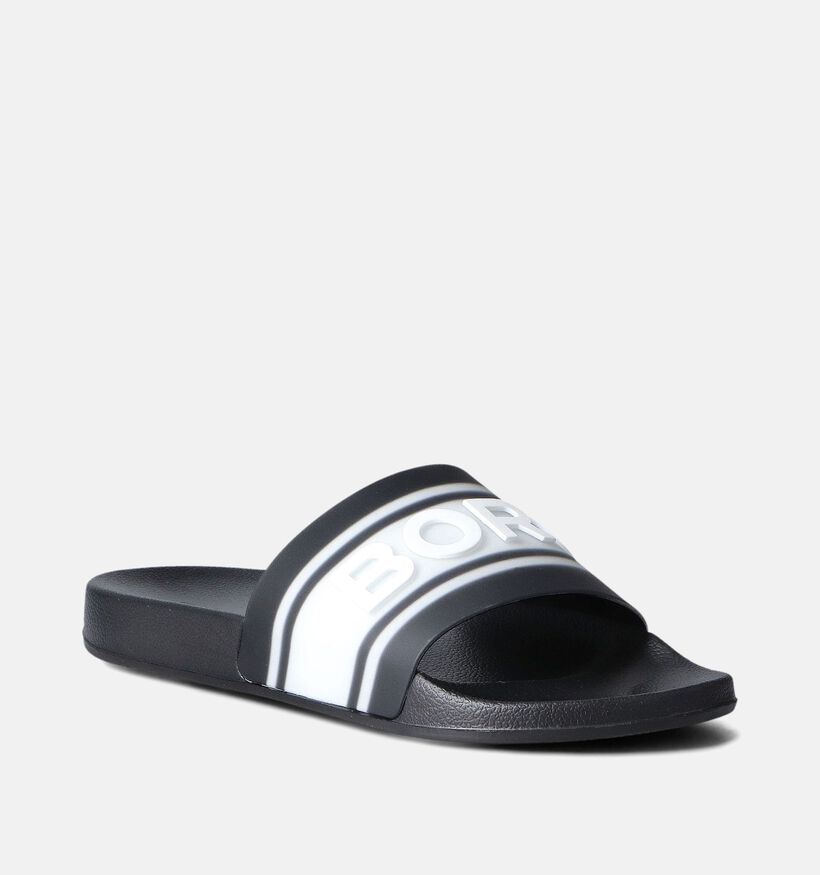 Bjorn Borg Knox Zwarte Badslippers voor heren (352895)