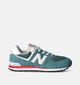 New Balance GC 574 Baskets en Vert pour garçons, filles (350574)