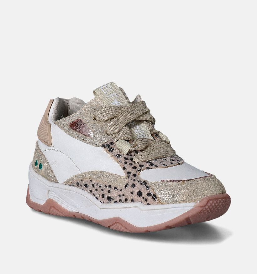 Bunnies Cody Chunky Baskets en Blanc pour filles (357463) - pour semelles orthopédiques
