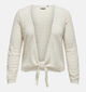 ONLY Carmakoma Sola Ecru Cardigan voor dames (343495)