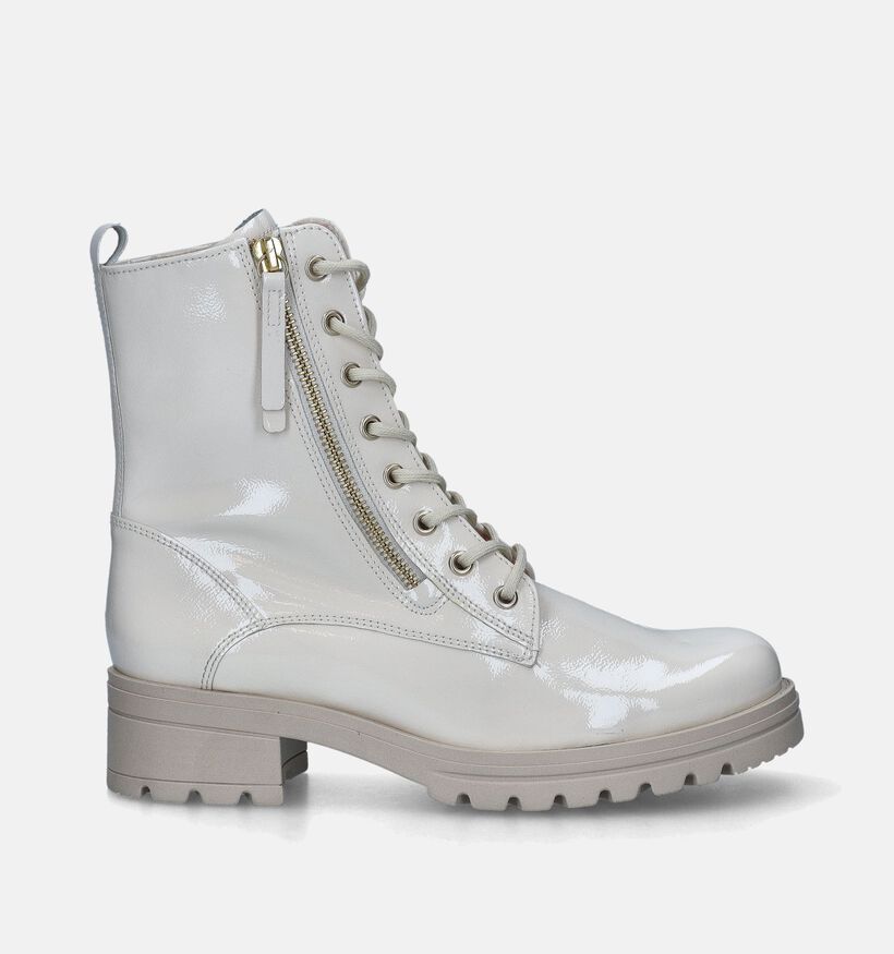 Gabor OptiFit Bottines en Écru pour femmes (347036) - pour semelles orthopédiques