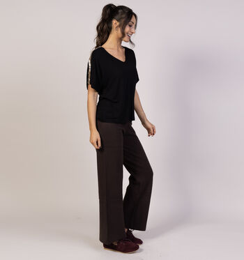 Vero Moda T-shirts Zwart