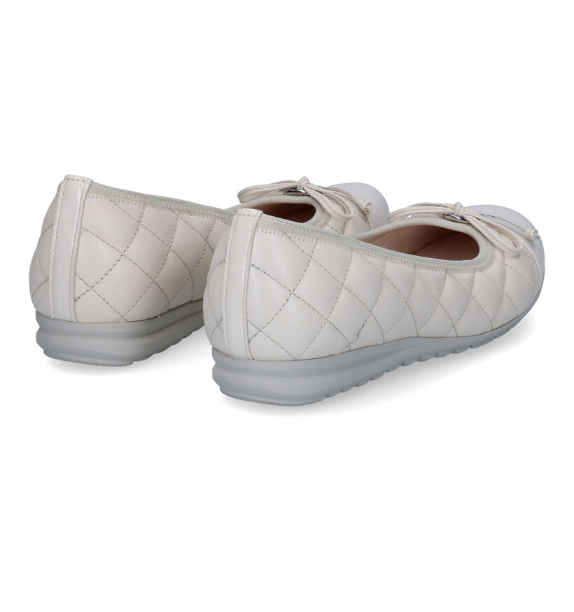 Gabor Easy Walking Ballerines en Ecru pour femmes (306110)