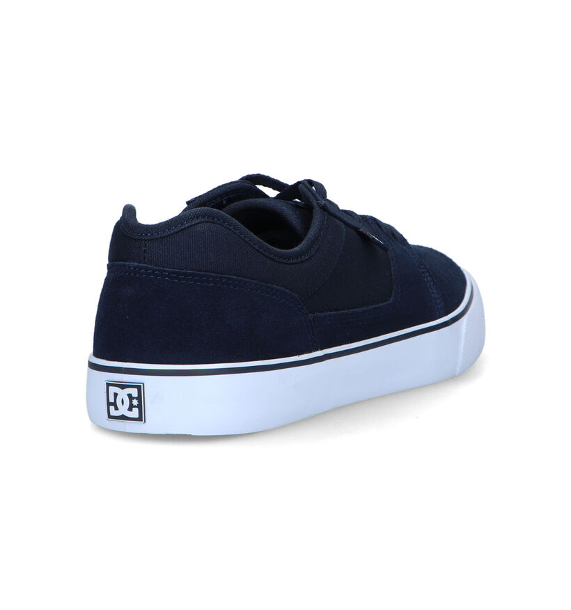DC Shoes Tonik Baskets en Bleu pour hommes (320702) - pour semelles orthopédiques