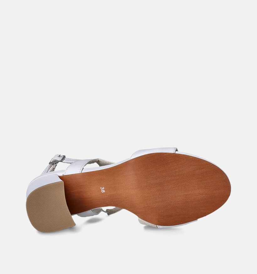 Marco Tozzi Sandales à talons en Blanc pour femmes (354233)