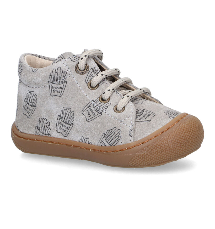 Naturino Cocoon Blauwe Babyschoenen voor jongens (316399) - geschikt voor steunzolen