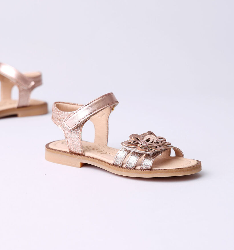 Lunella Sandales en Or rose pour filles (338909)