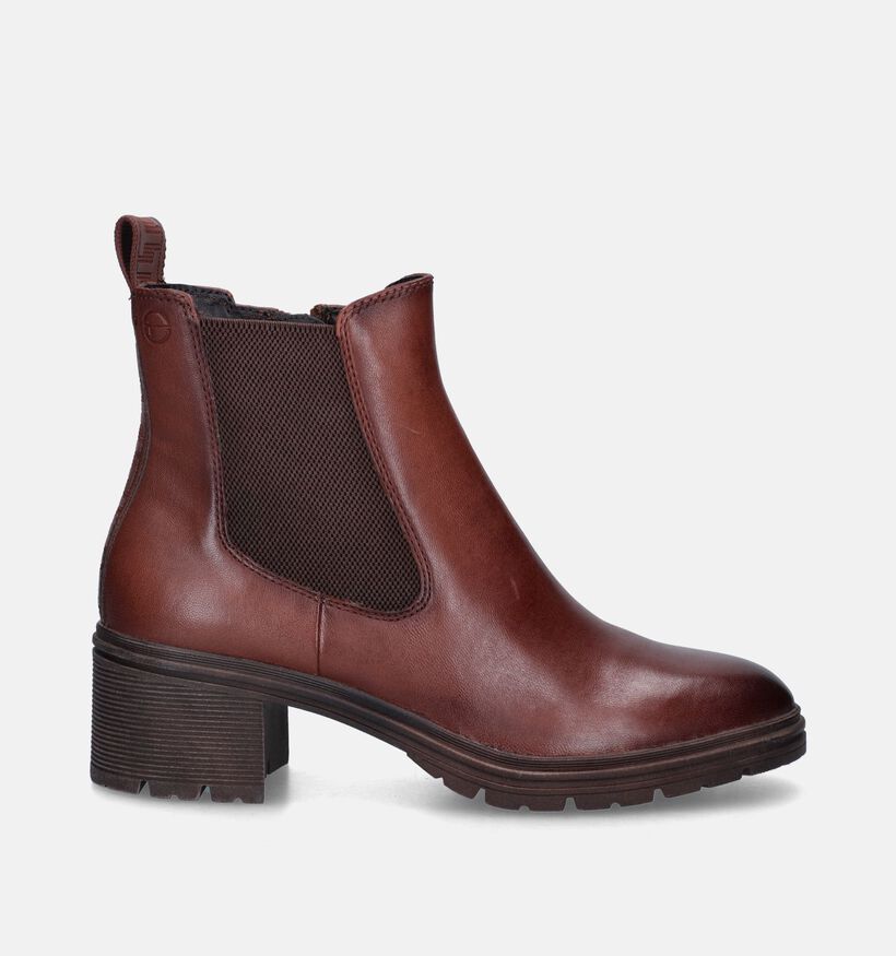 Tamaris Bottines à talons en Cognac pour femmes (346610)