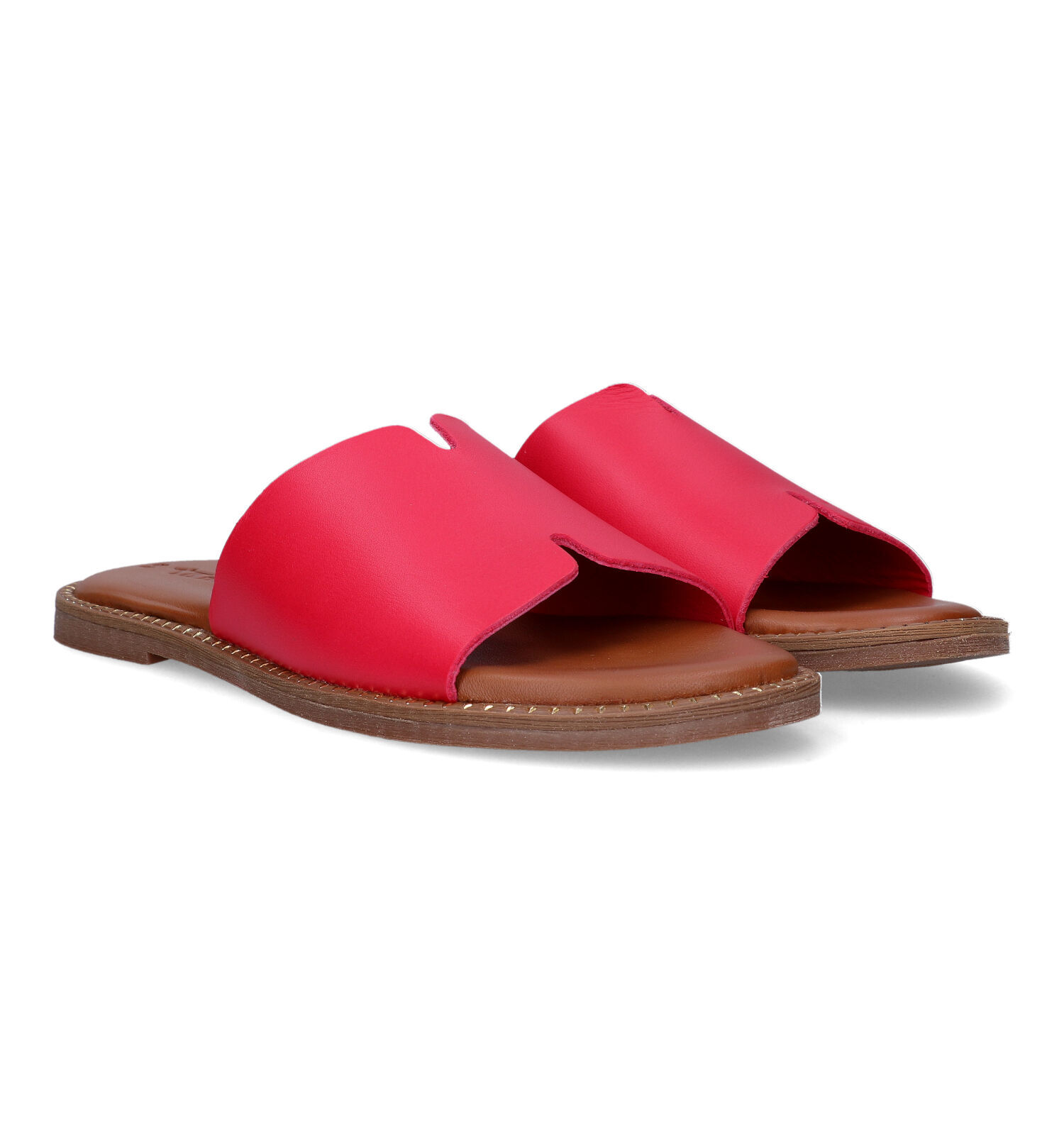 Tamaris Rode Slippers Dames Slippers Online op TORFS.BE