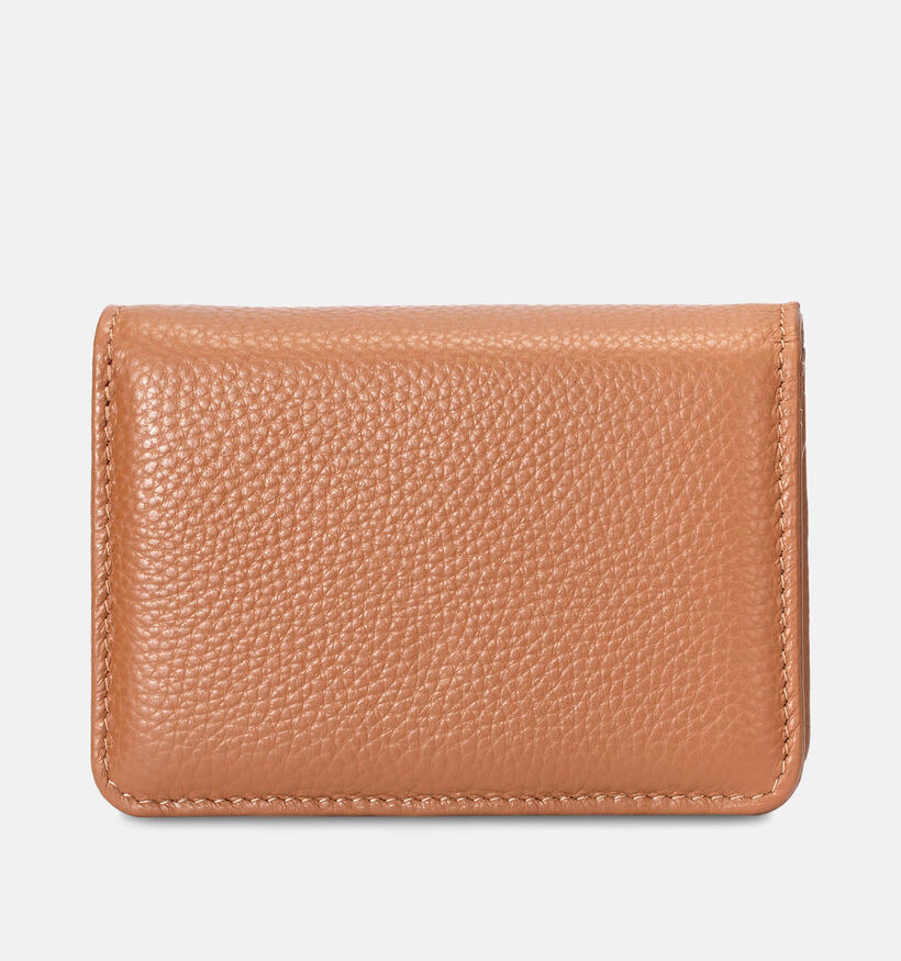 Crinkles Porte-monnaie zippé en Cognac pour femmes (365767)