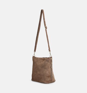 Via Limone Sacs à bandoulière Marron/Taupe/Bordeaux
