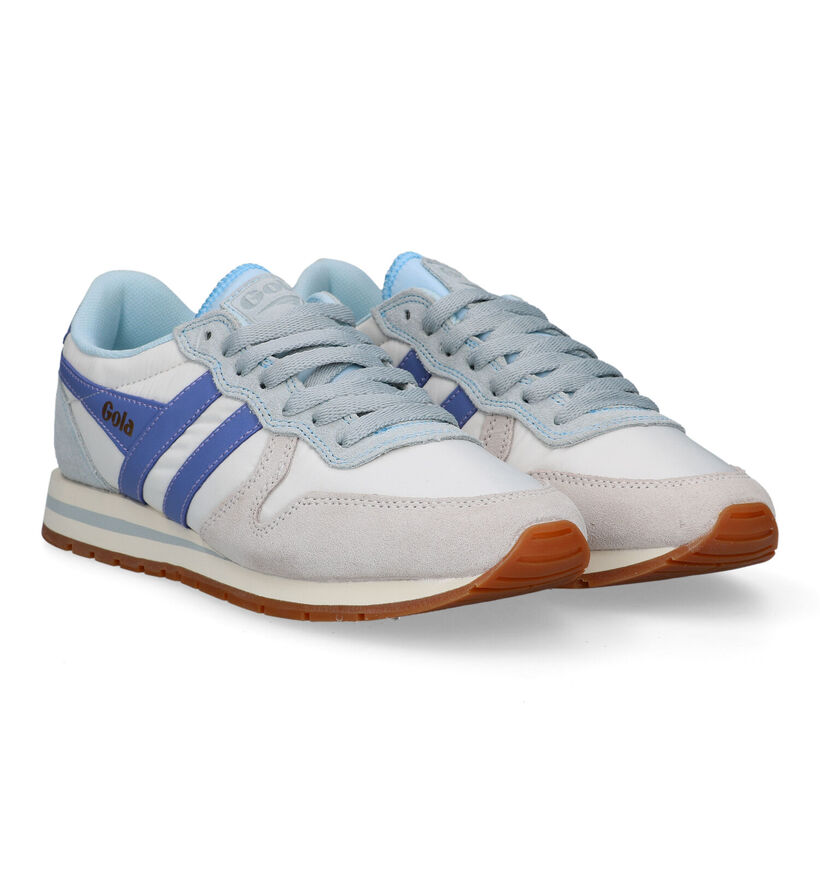 Gola Dayton Blauwe Sneakers voor dames (320538) - geschikt voor steunzolen