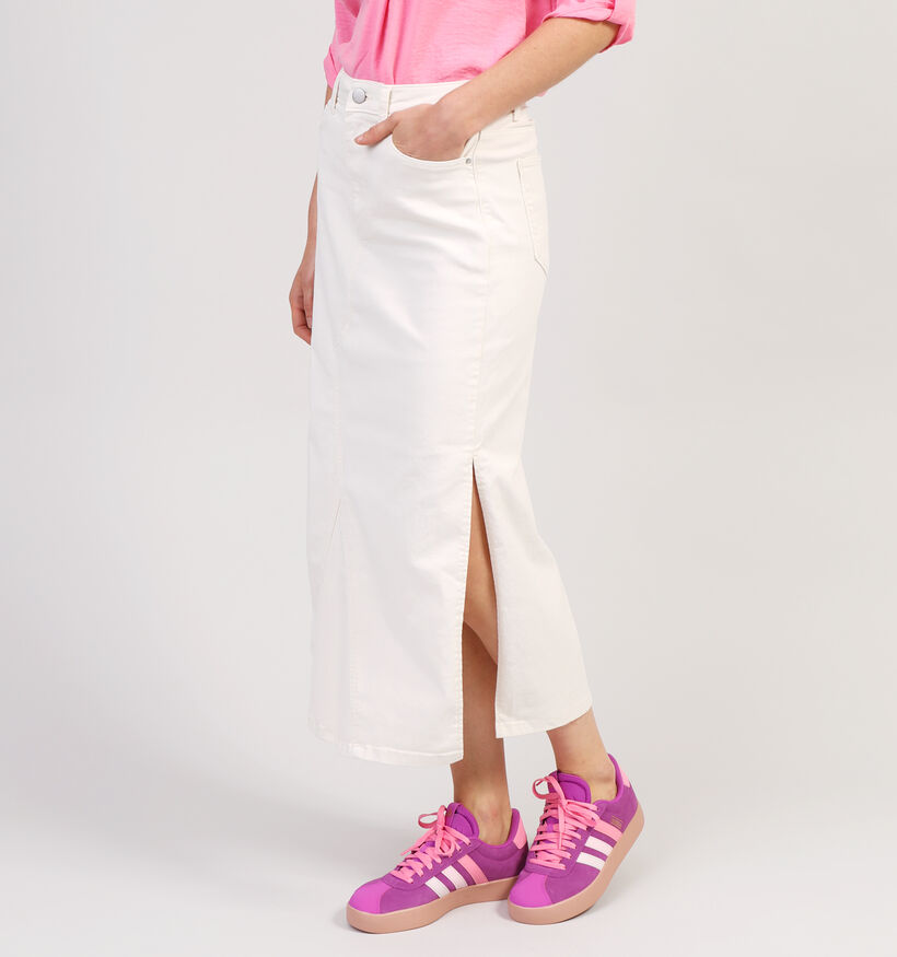 Vila Nus Witte Jeansrok voor dames (351804)