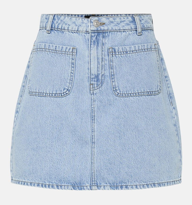 Pieces Sky Blauwe Jeansrok Denim voor dames (352461)