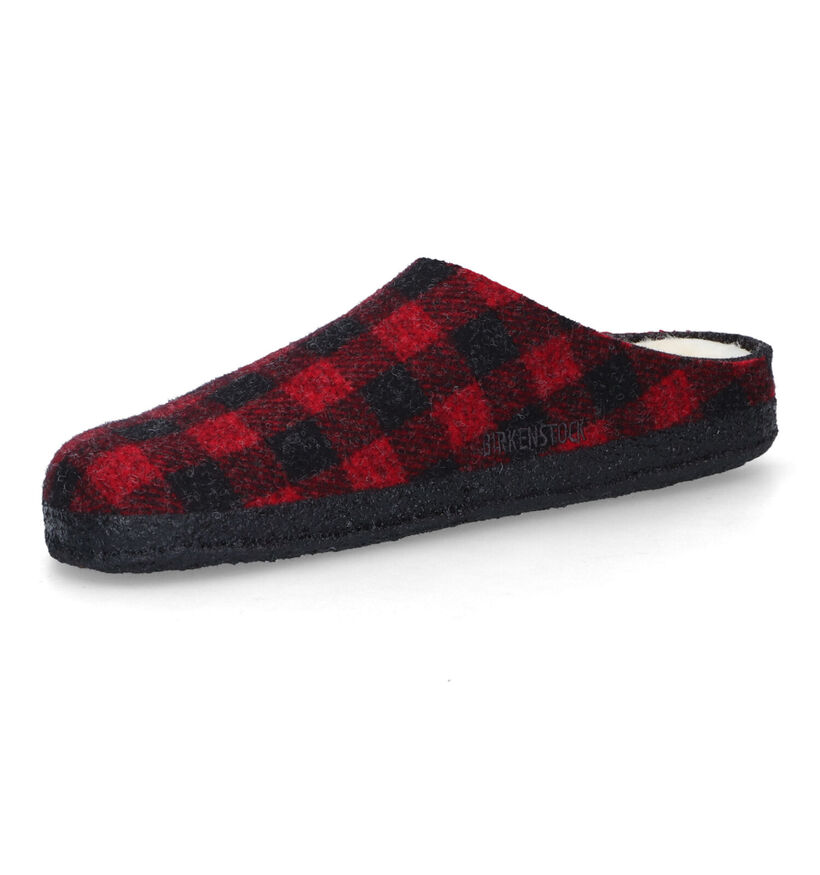 Birkenstock Zermatt Pantoufles en Rouge pour femmes (313711)