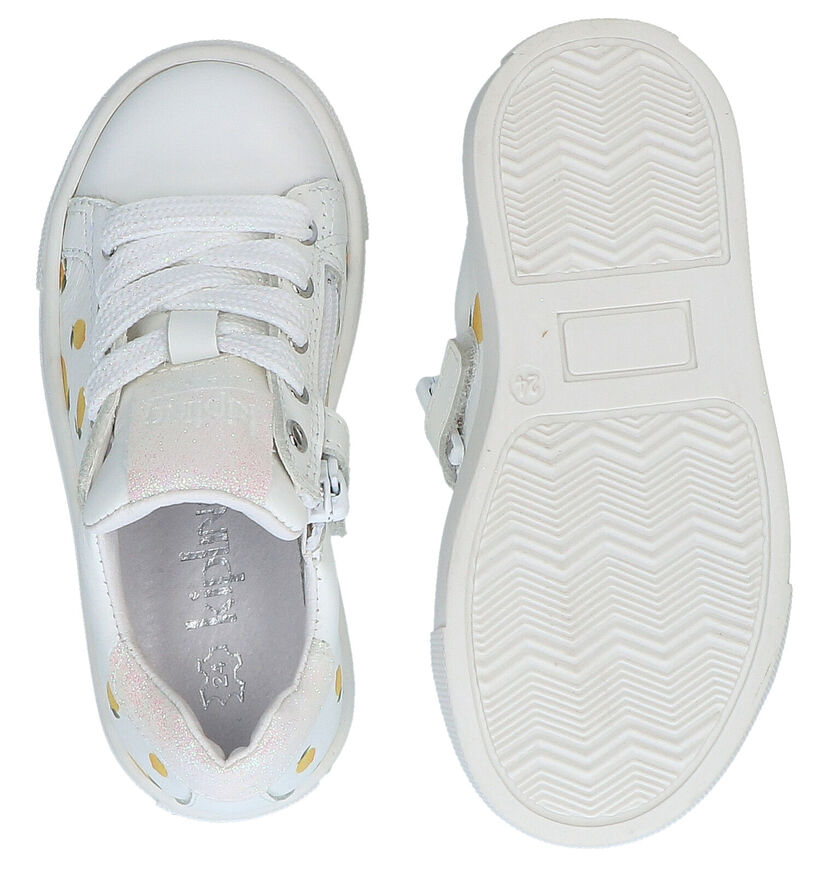 Kipling Vicky Lemon Chaussures à lacets en Blanc en cuir (289892)