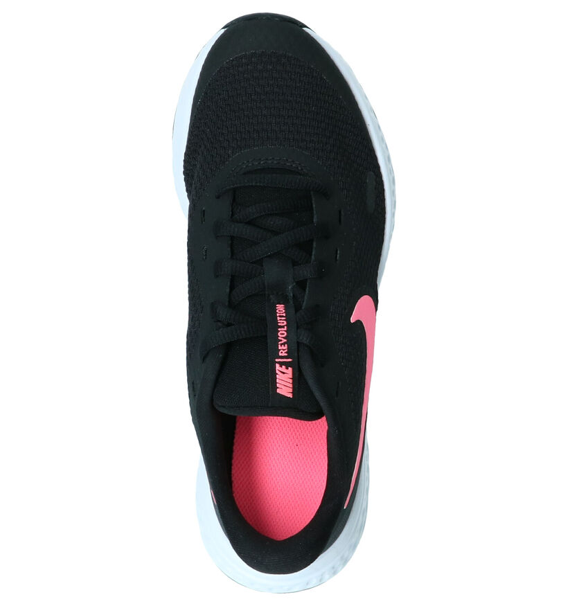 Nike Revolution 5 Roze Sneakers in stof (283831)