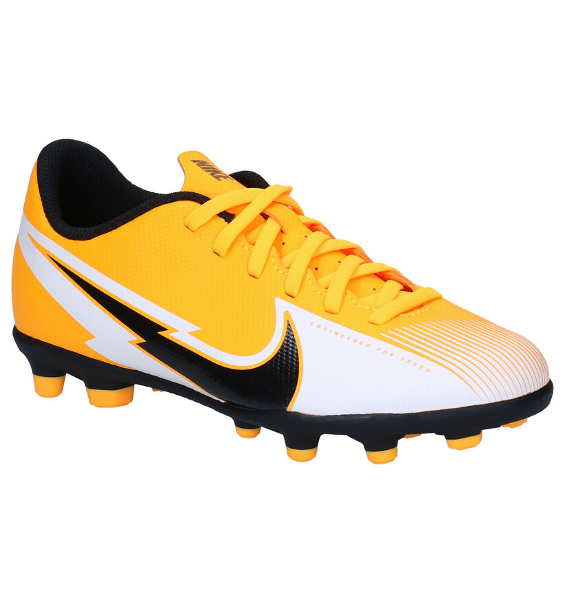 Nike Jr Mercurial Chaussures de foot en Orange en simili cuir (277492)