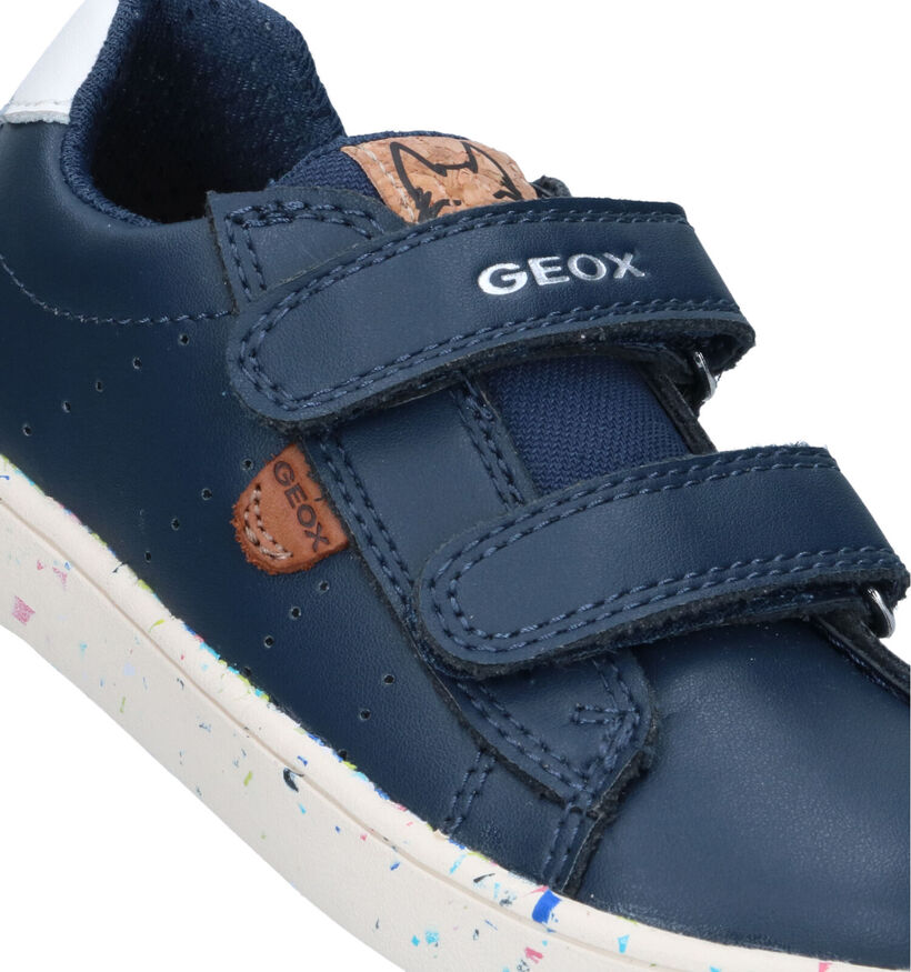 Geox Kathe Blauwe Velcroschoenen voor jongens (321559) - geschikt voor steunzolen
