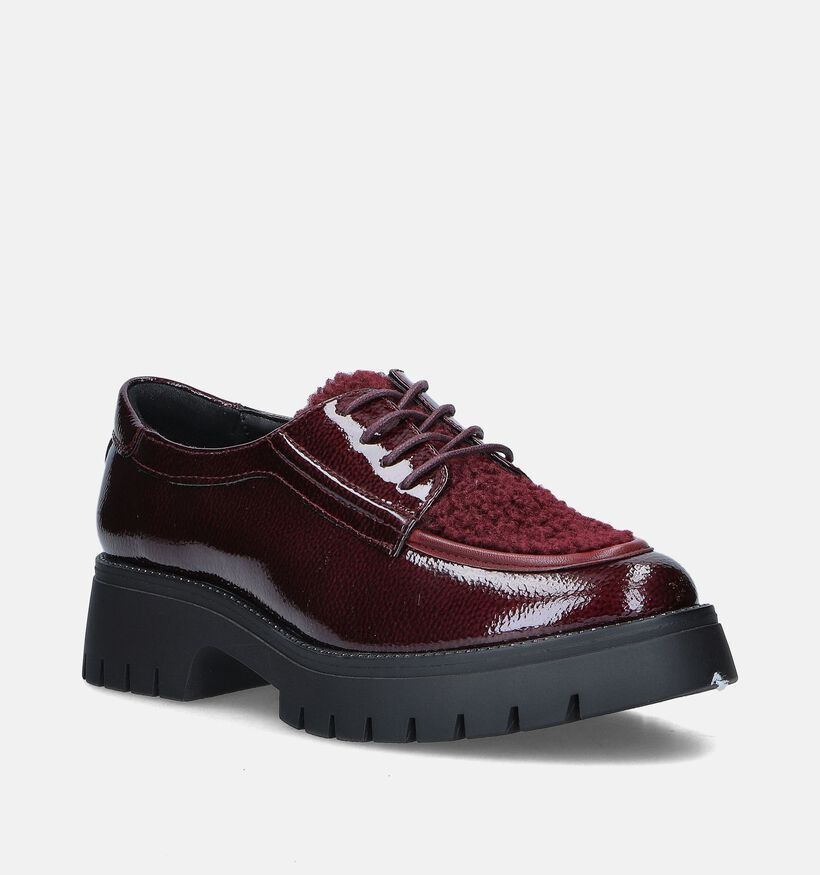 Regarde Le Ciel Laticia-01 Bordeaux Chunky Veterchoenen voor dames (347264)
