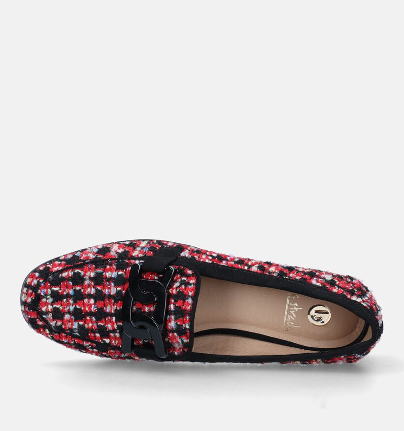 La Strada Loafers en Rouge pour femmes (341186)