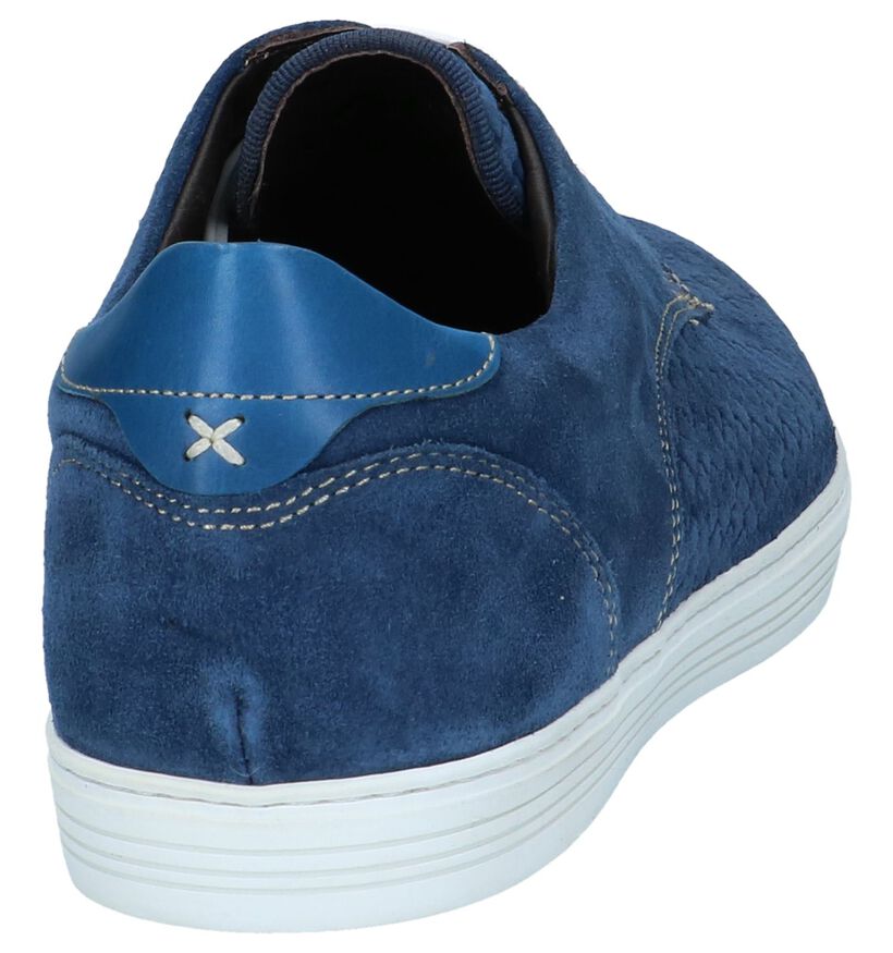 Ambiorix Chaussures basses en Bleu en daim (240758)