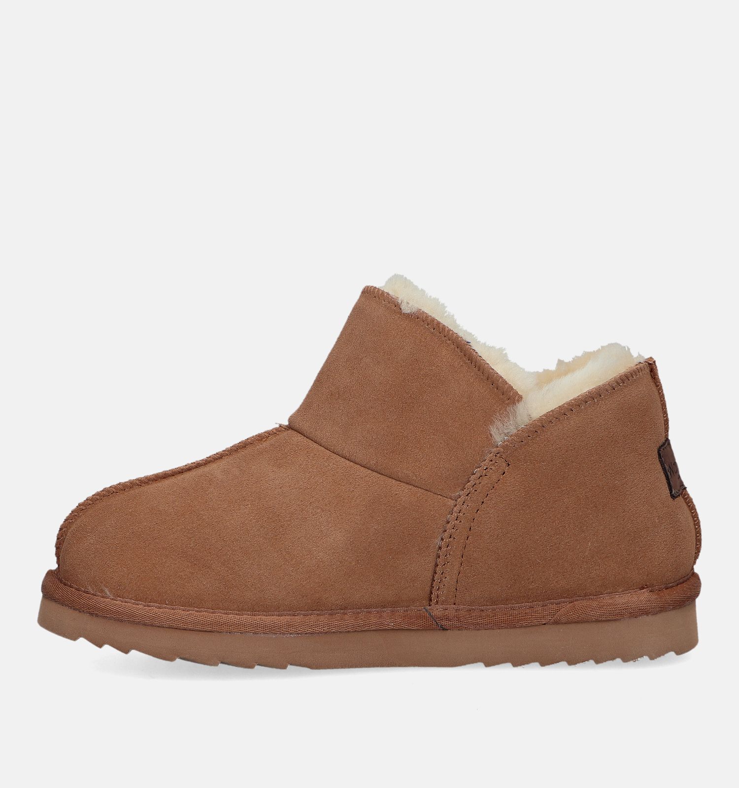 Hoge top wollen pantoffels
