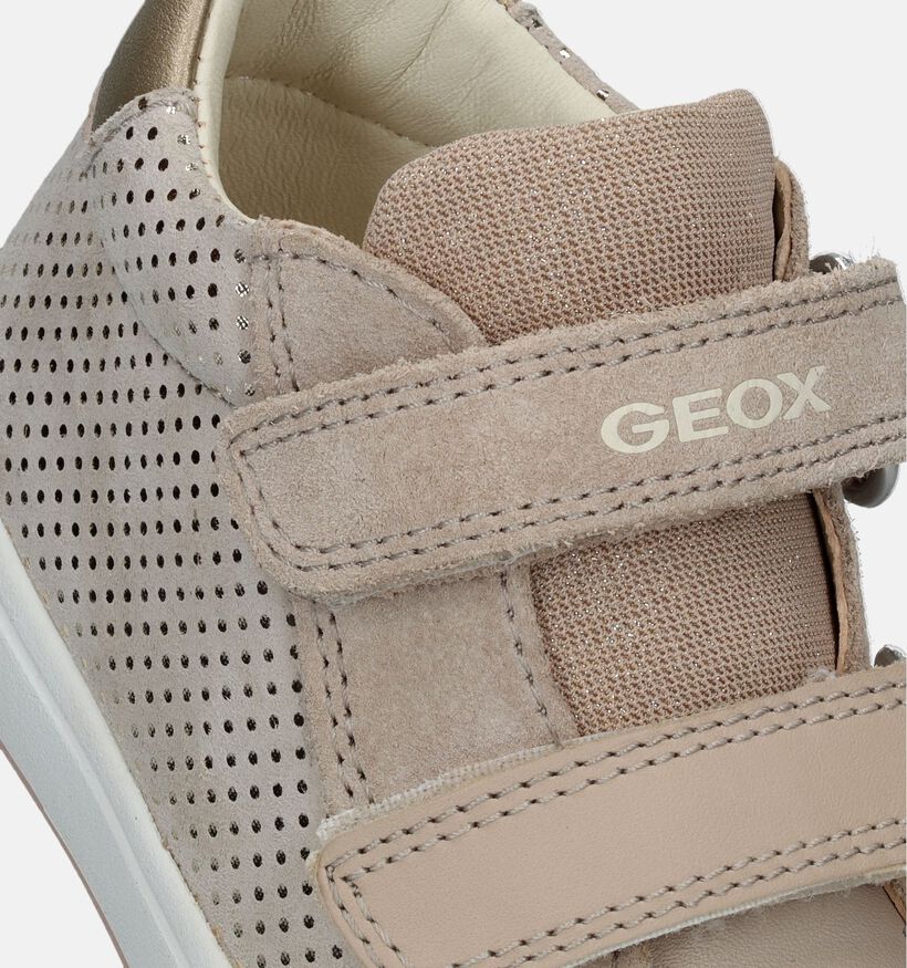 Geox Biglia Beige Babyschoentjes voor meisjes (335783) - geschikt voor steunzolen