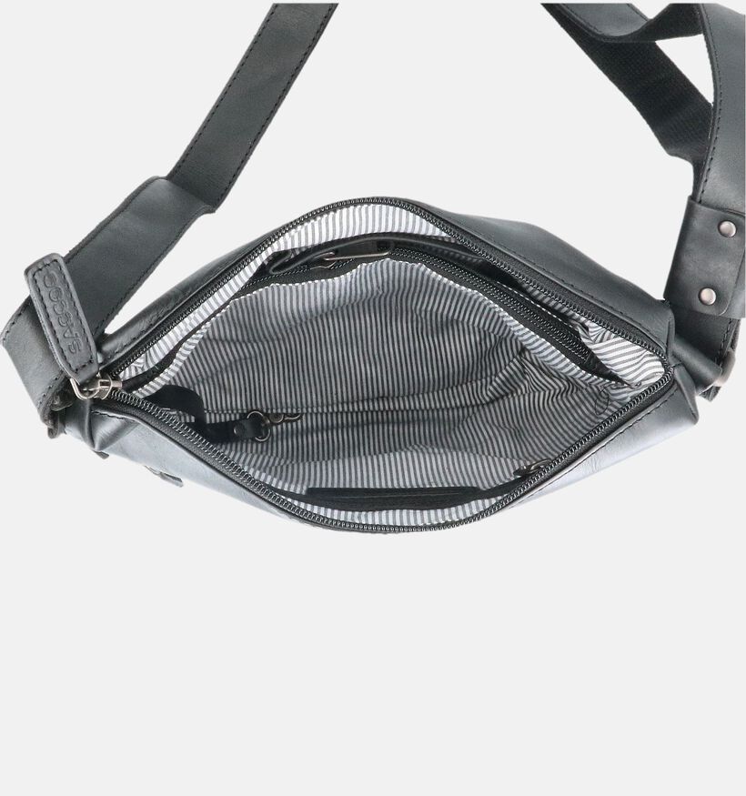 Saccoo Tufara Zwarte Crossbodytas voor dames (381757)
