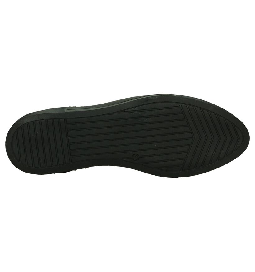 Louisa Baskets basses en Vert kaki en daim (202549)