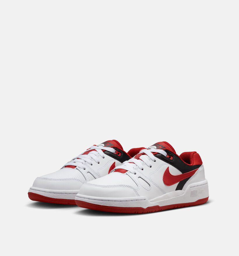 Nike Full Force Baskets en Blanc pour filles, garçons (347984)