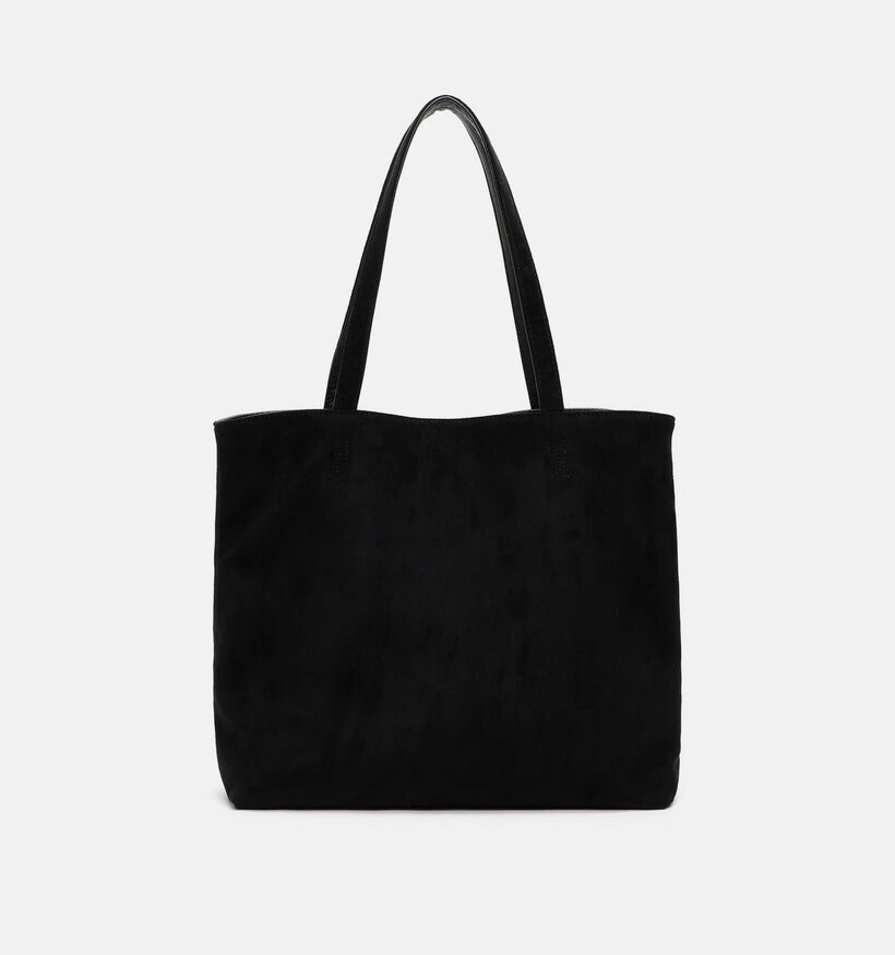 Emily & Noah Eva Suede Cabas en Noir pour femmes (378840)