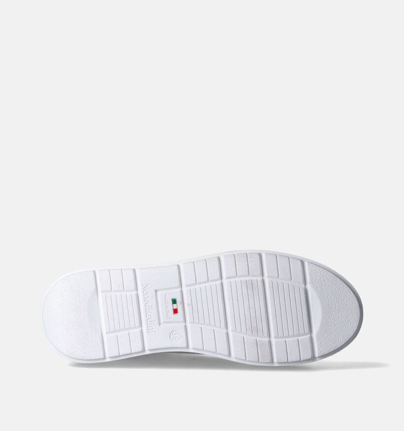 NeroGiardini Witte Platform sneakers voor dames (351956) - geschikt voor steunzolen