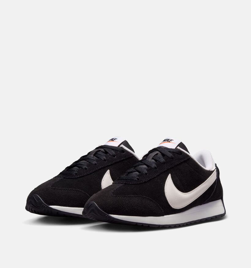 Nike Pacific Zwarte Lage Sneakers voor dames (376103)