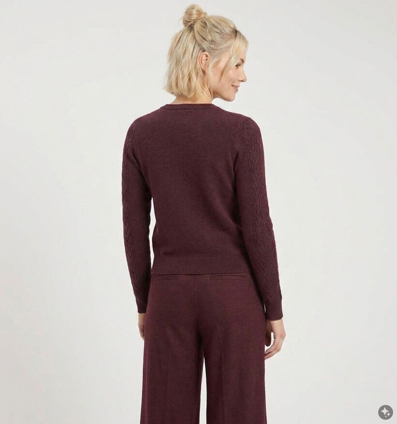 Vila Kerry Gilet en Bordeaux pour femmes (378473)